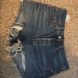 Levi’s denim shorts